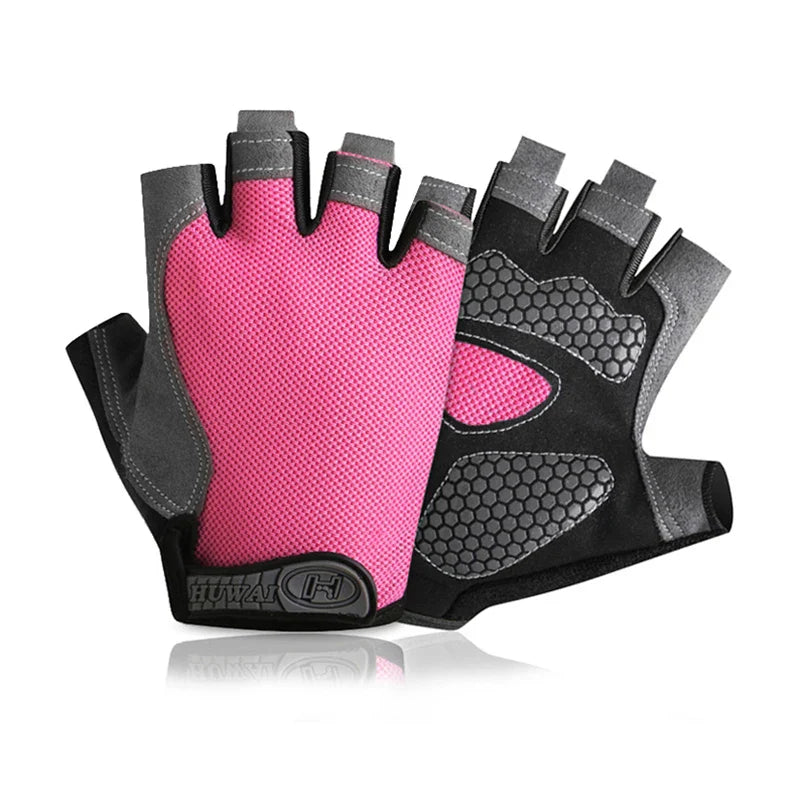 Men Women Half Finger Gloves