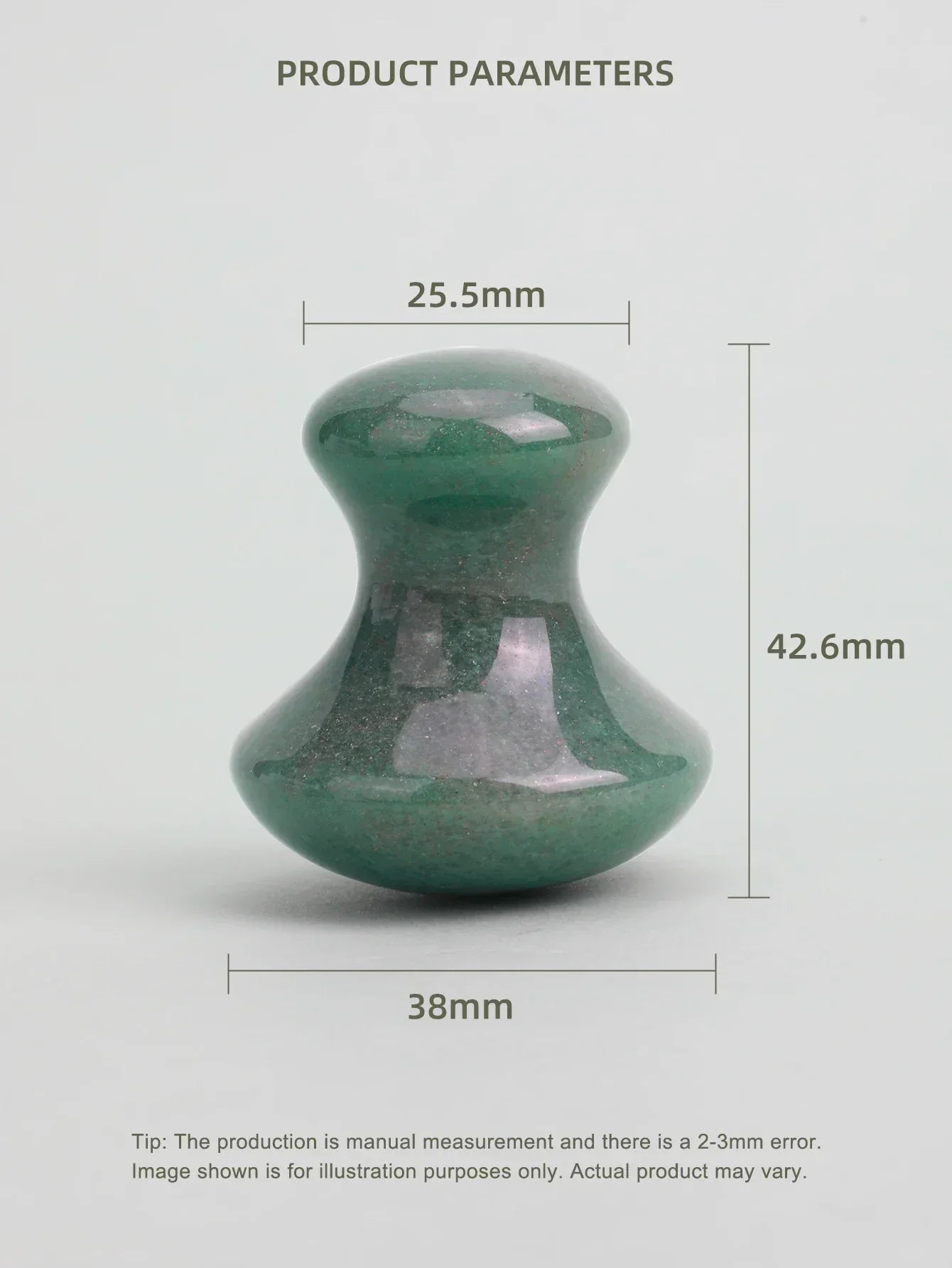 Jade Mushroom Gua Sha Massager