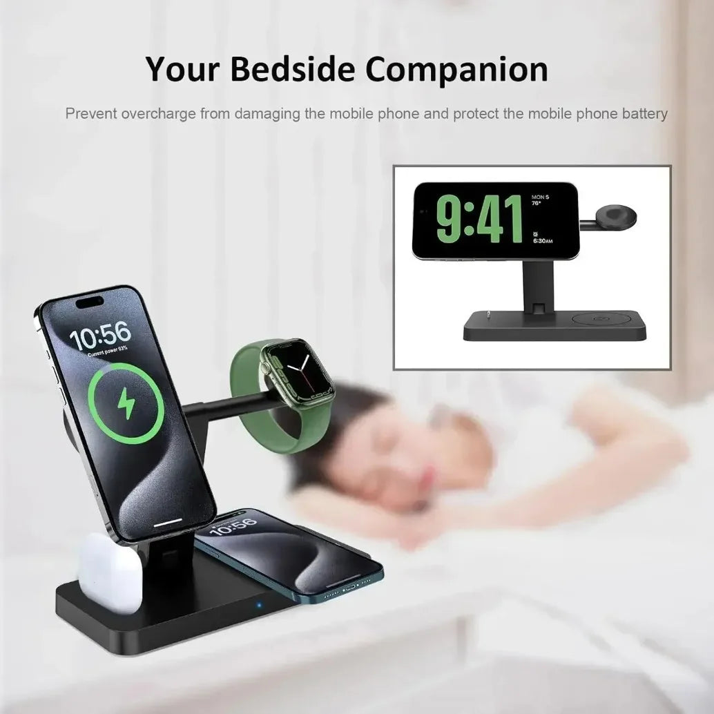 Foldable 100W 4-in-1 Charger