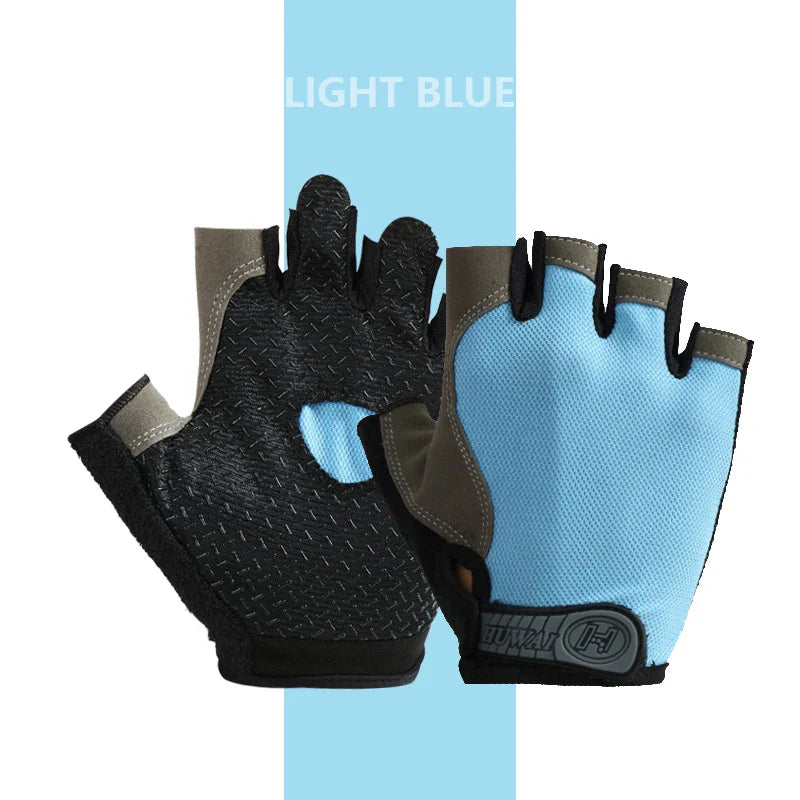 Men Women Half Finger Gloves