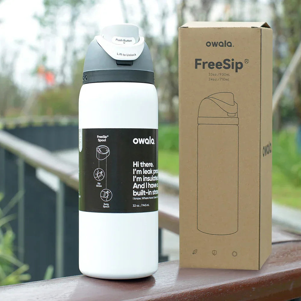 Owala FreeSip Quarta Rose Bottle