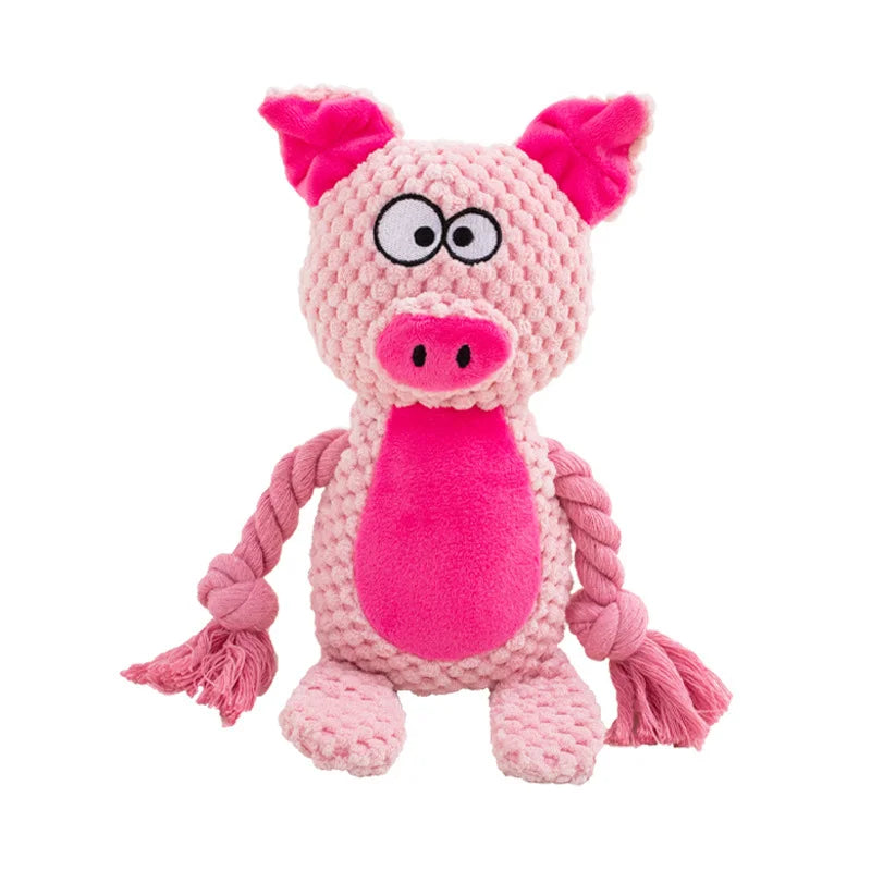 Cute Rope Animal Dog Toy