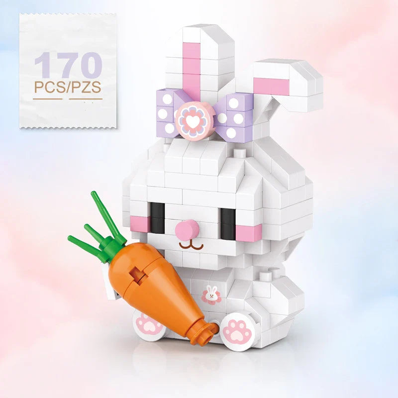 Cute Animal Mini Building Blocks