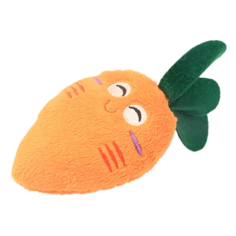 Plush Squeaky Banana Dog Toy
