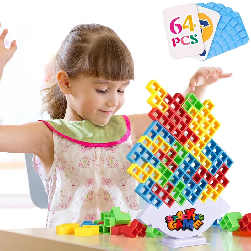 Balance Stacking Tower Block Game