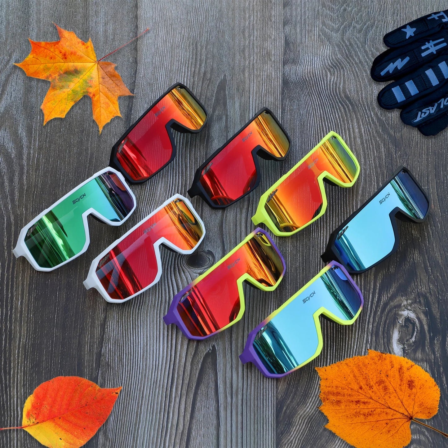 SCVCN Cycling UV400 Sports Sunglasses