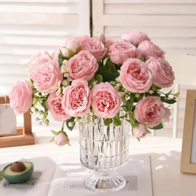 Flower Rose Pink Peony Bouquet