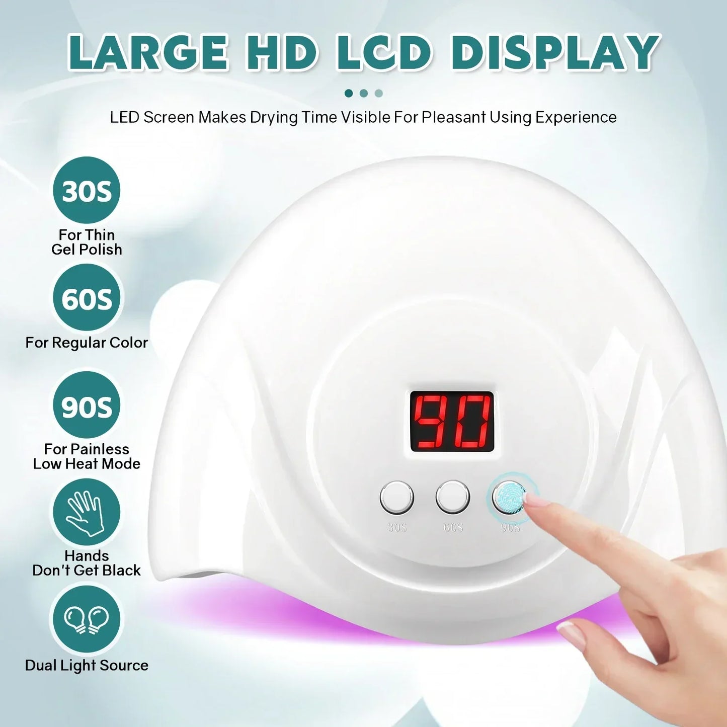 72W Professional UV Nail Lamp