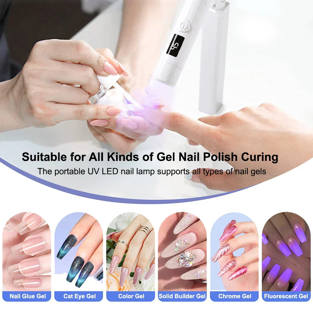 9SPro Compact LED Nail Lamp