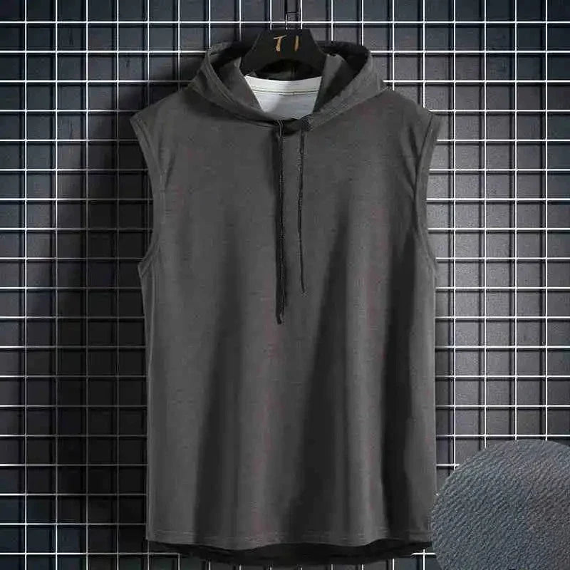 Men’s Sleeveless Tie Collar Vest
