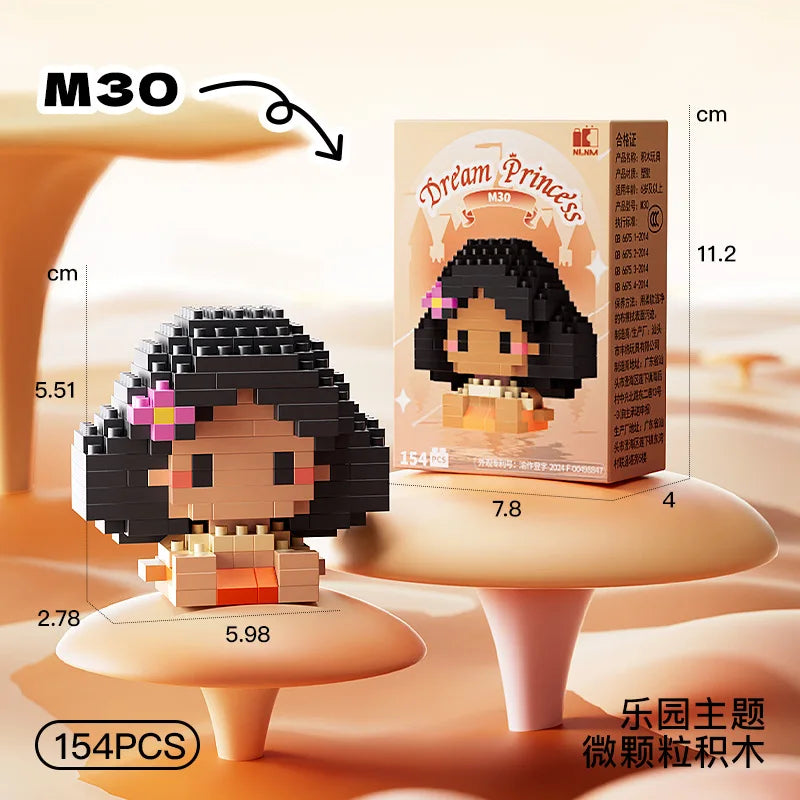 Disney Princess Building Blocks Set