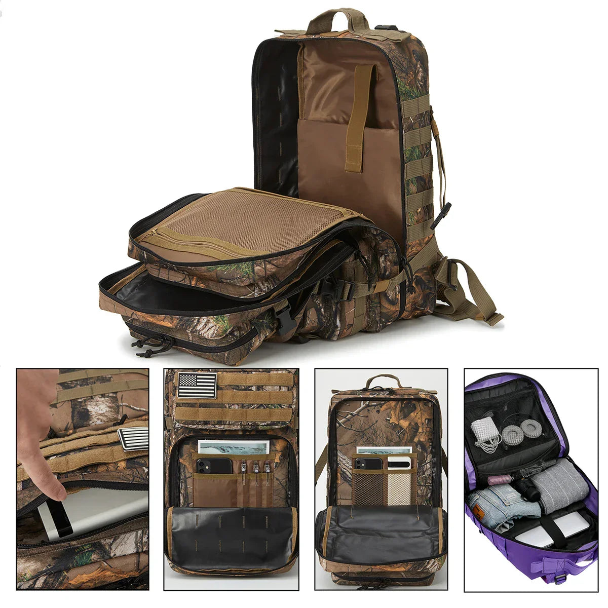 45L Tactical Outdoor Backpack