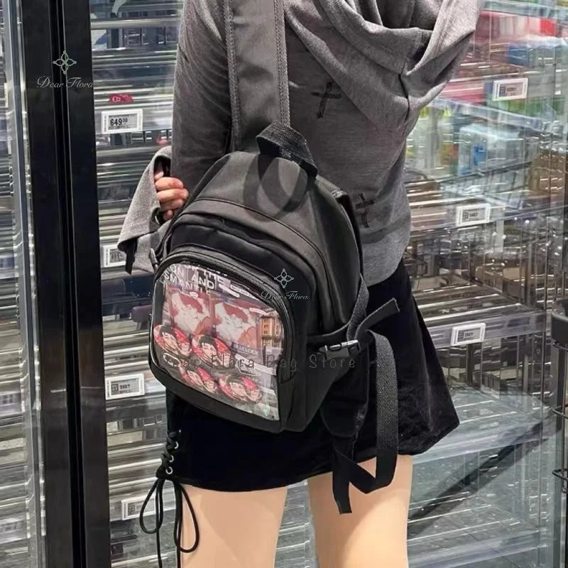 Stylish Transparent PVC Jelly Handbag