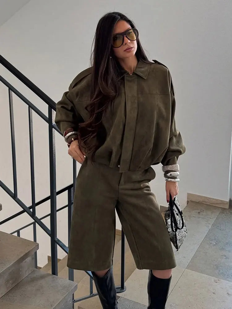 HH Women Vintage Suede Jacket
