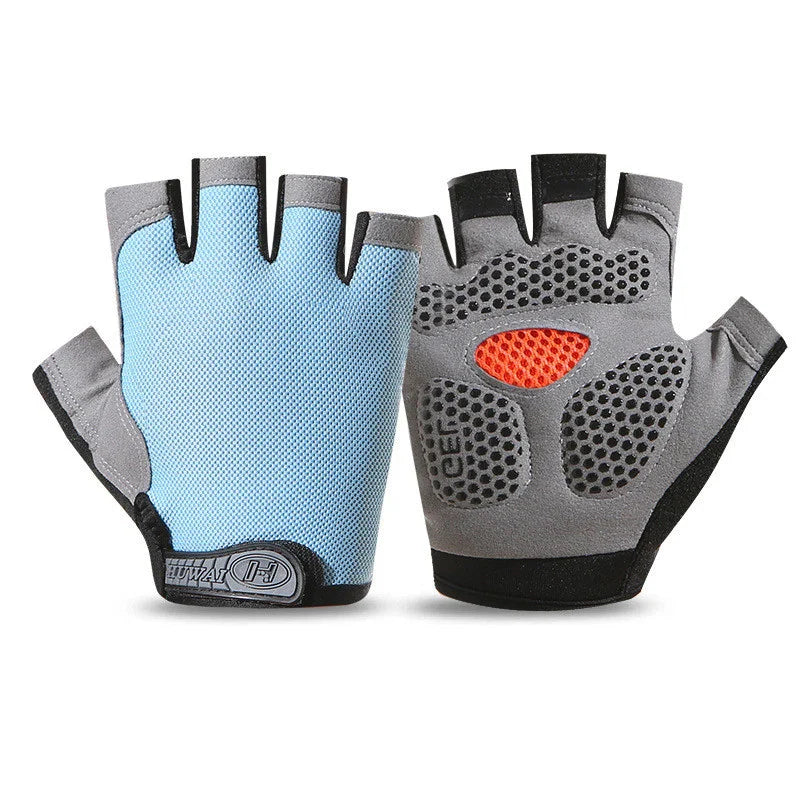Fingerless Weightlifting Gym Gloves