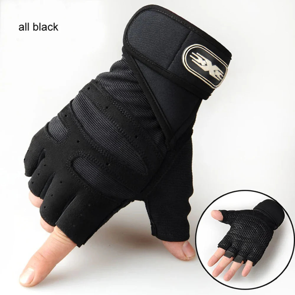 Workout Half Finger Gym Gloves
