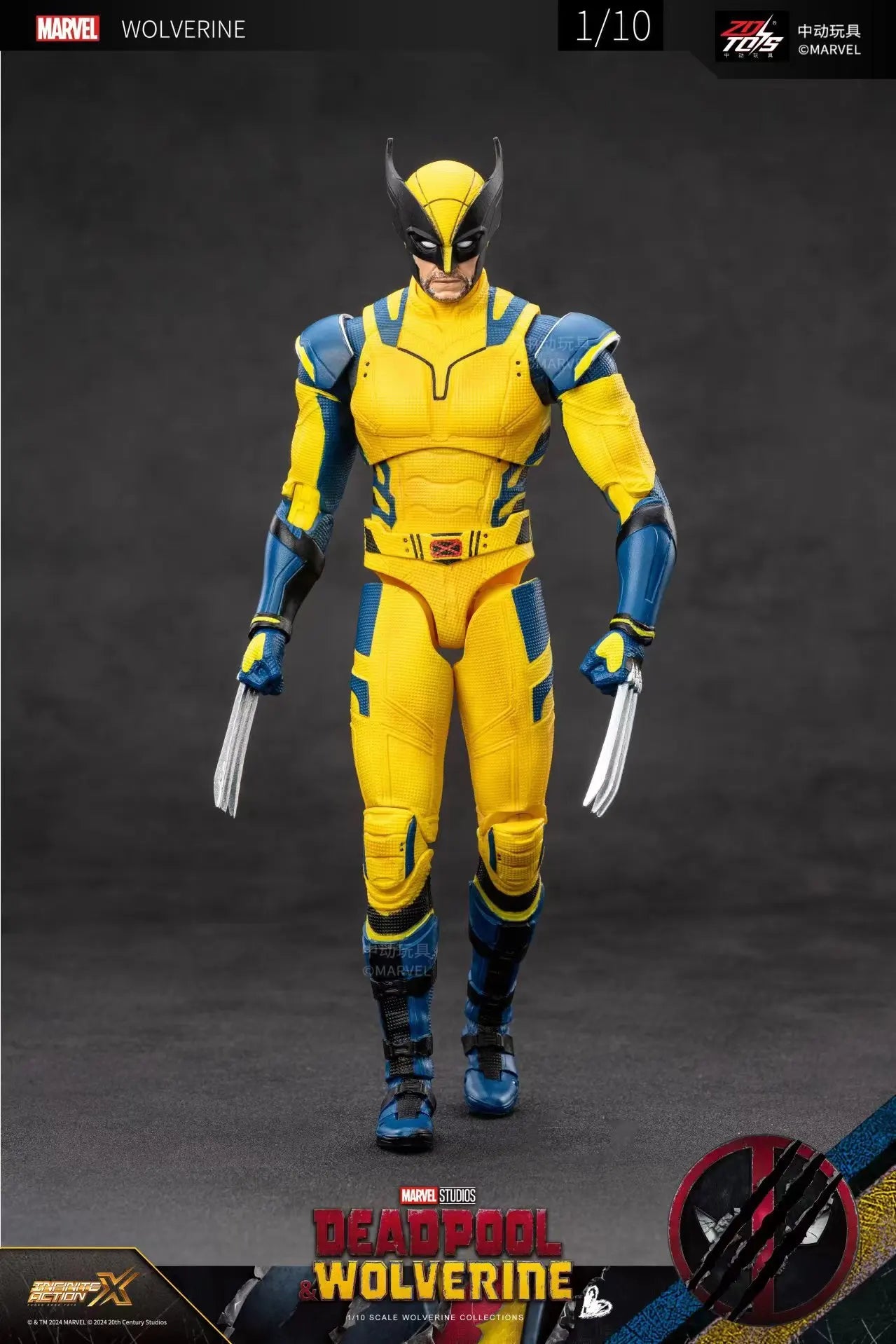 Deadpool Wolverine Thor Action Figures
