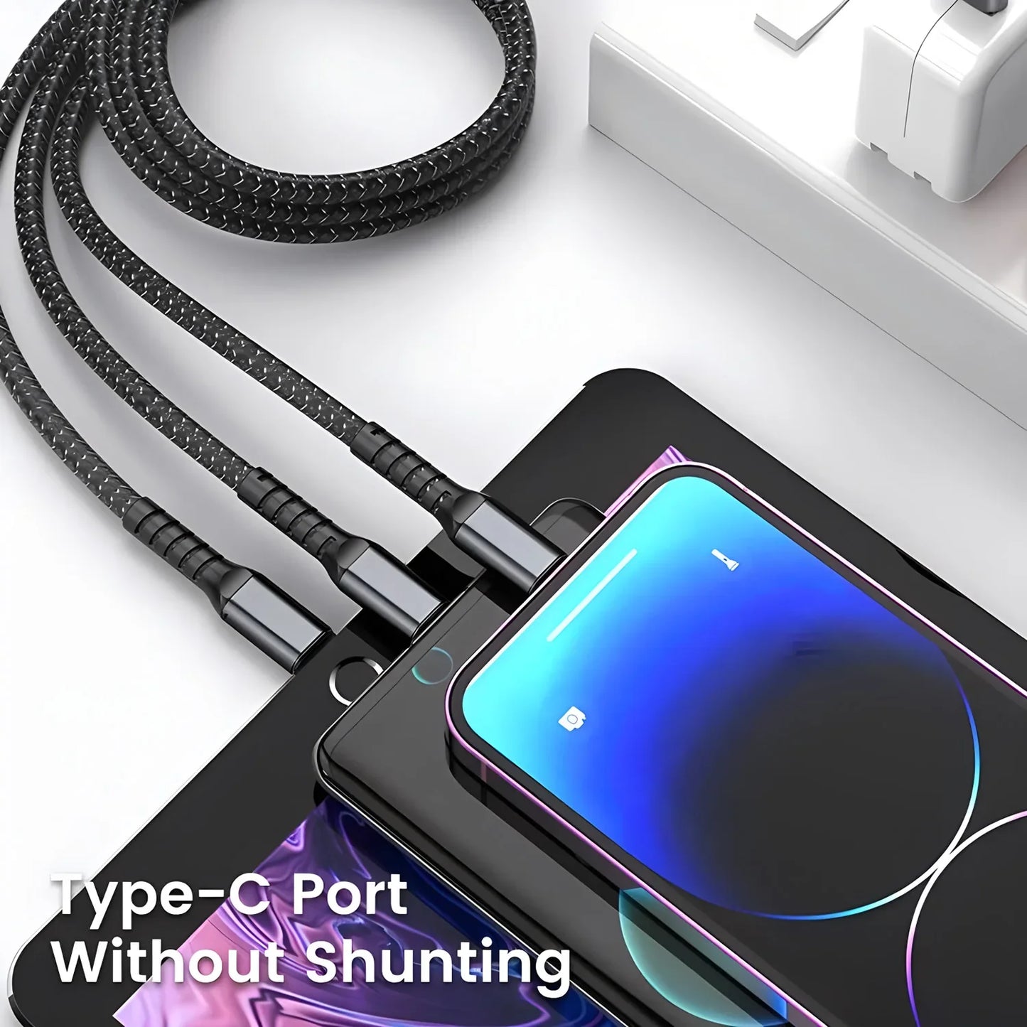 3 In 1 Fast Charging Cable