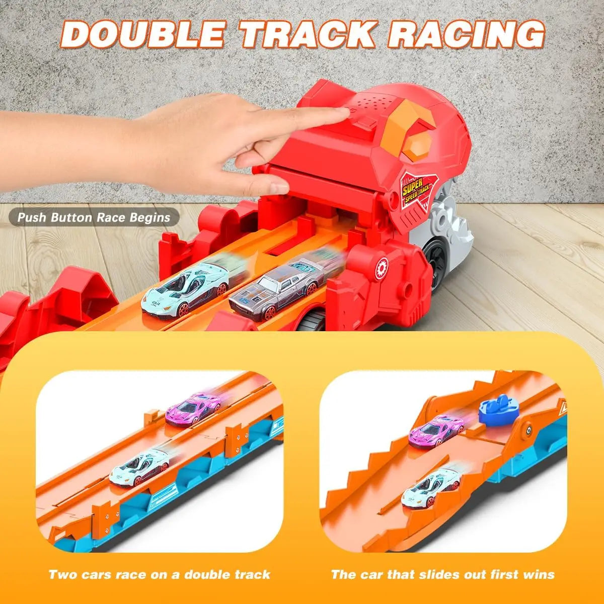3-in-1 Dinosaur Transport Truck