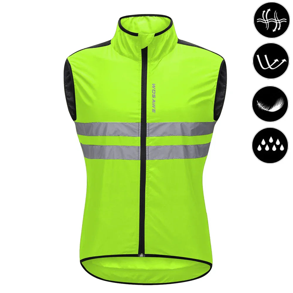 WOSAWE Men’s Cycling Windbreaker Jacket