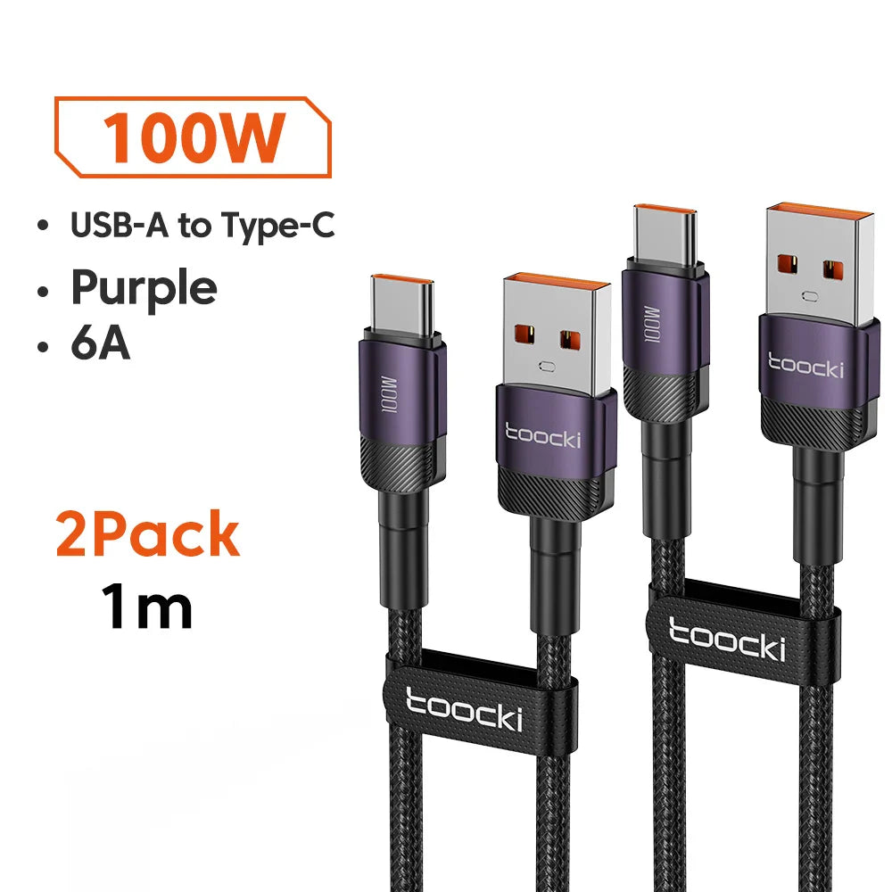 Toocki 100W Fast Charging Cable