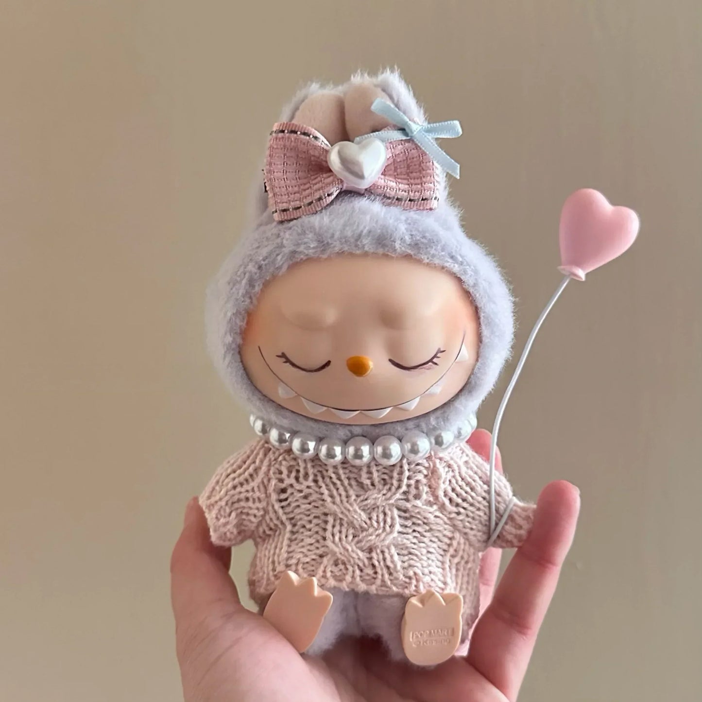 JUMEET Labubu Macaron Doll Outfit Set