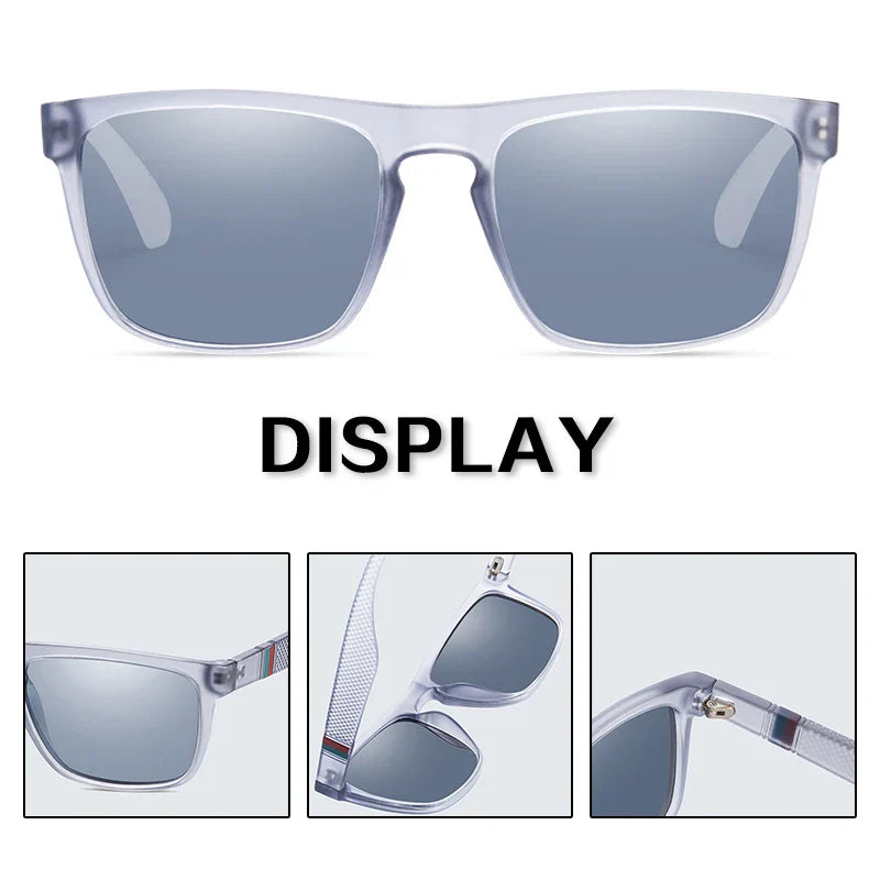 Vintage Square Polarized UV400 Sunglasses
