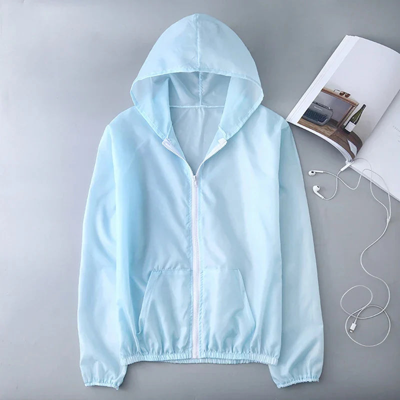 Unisex Quick-Dry Sunscreen Jacket