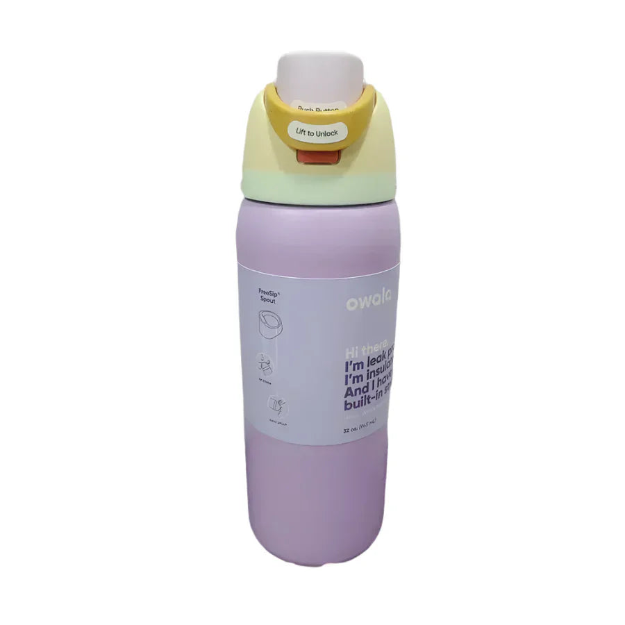 Owala FreeSip Blue Bow Tie Bottle