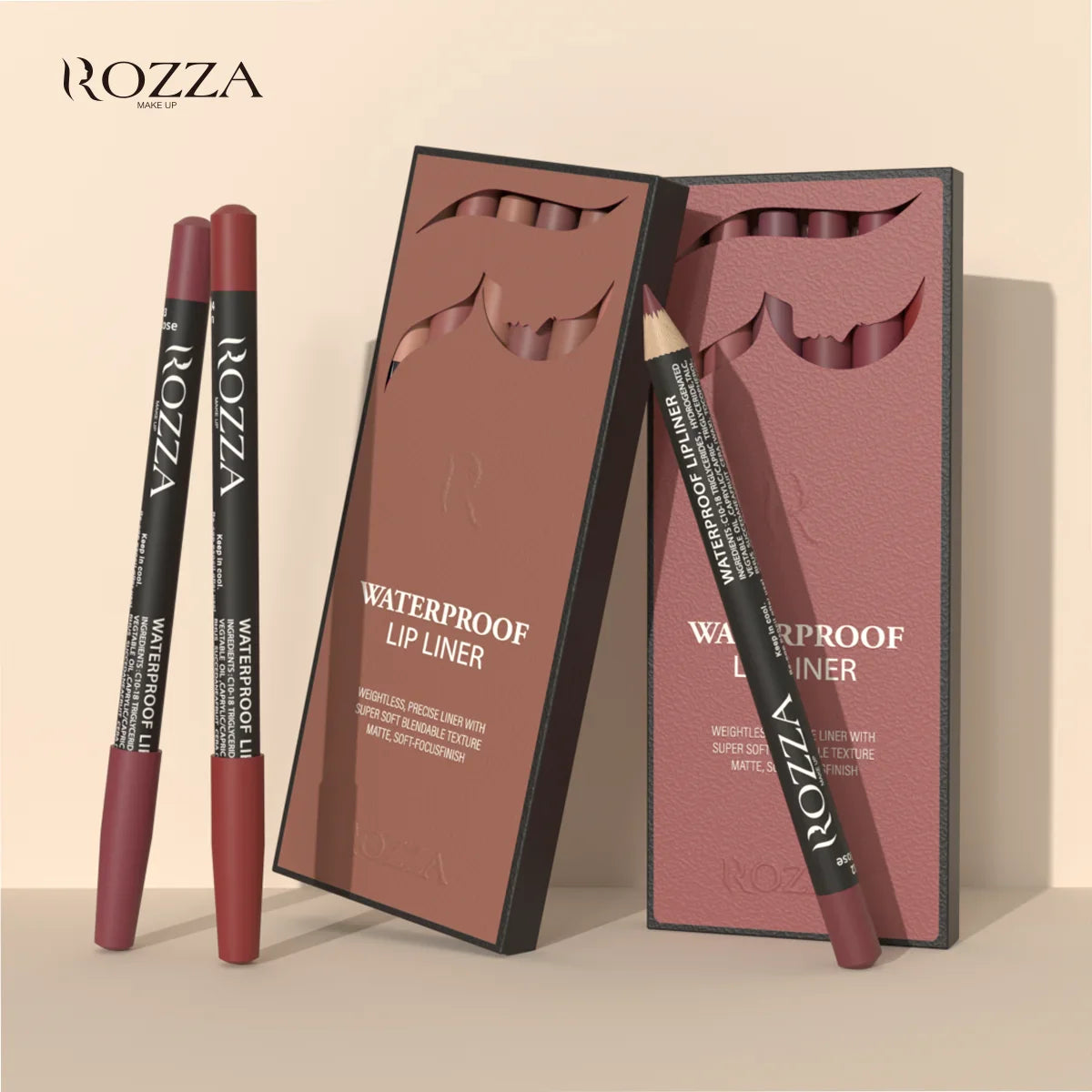 Rozza Waterproof Matte Lip Liner
