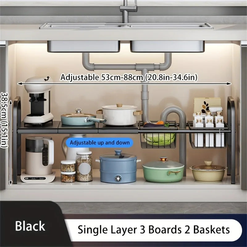 Expandable Under Sink Organizer