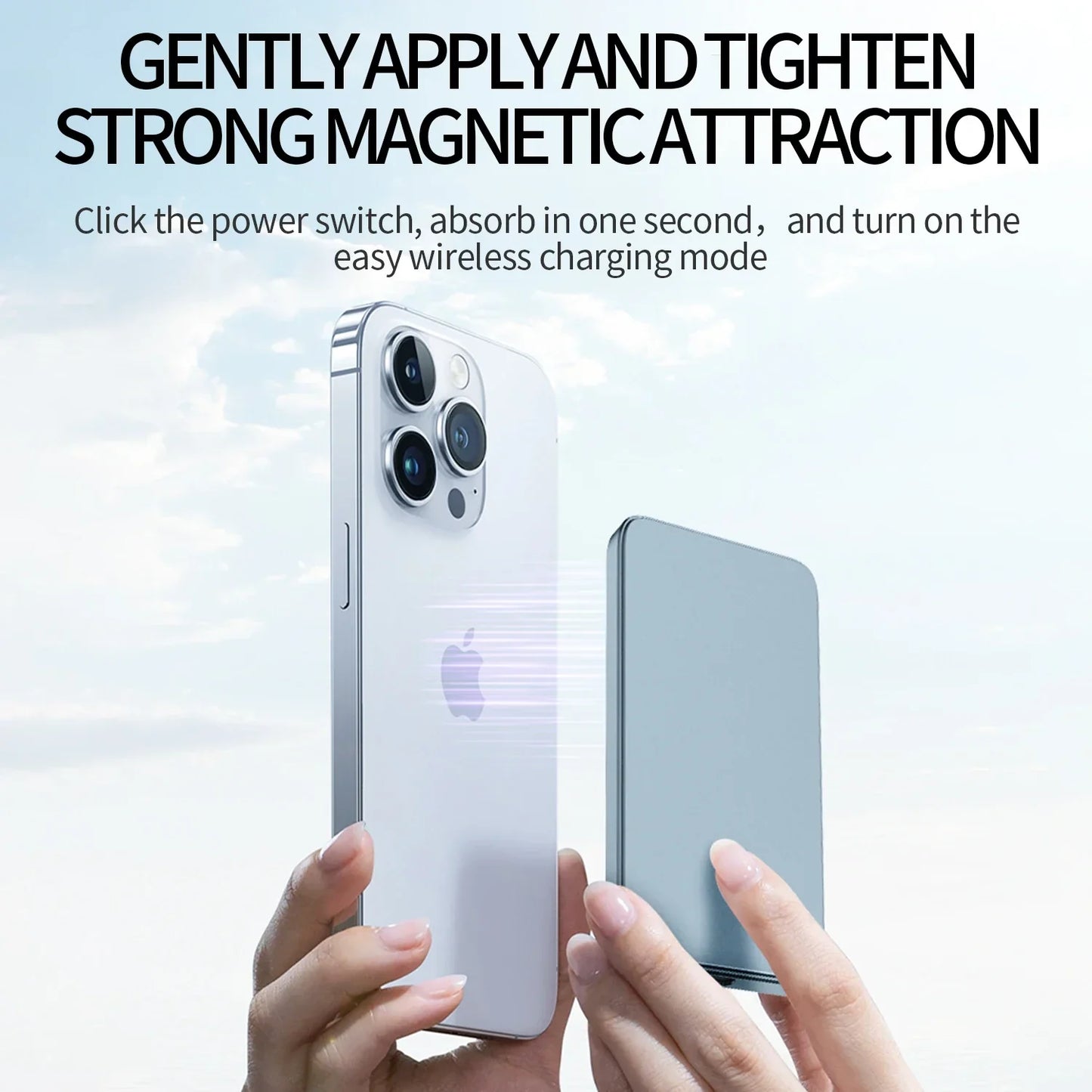 Ultra-Thin Alloy Magnetic PowerBank