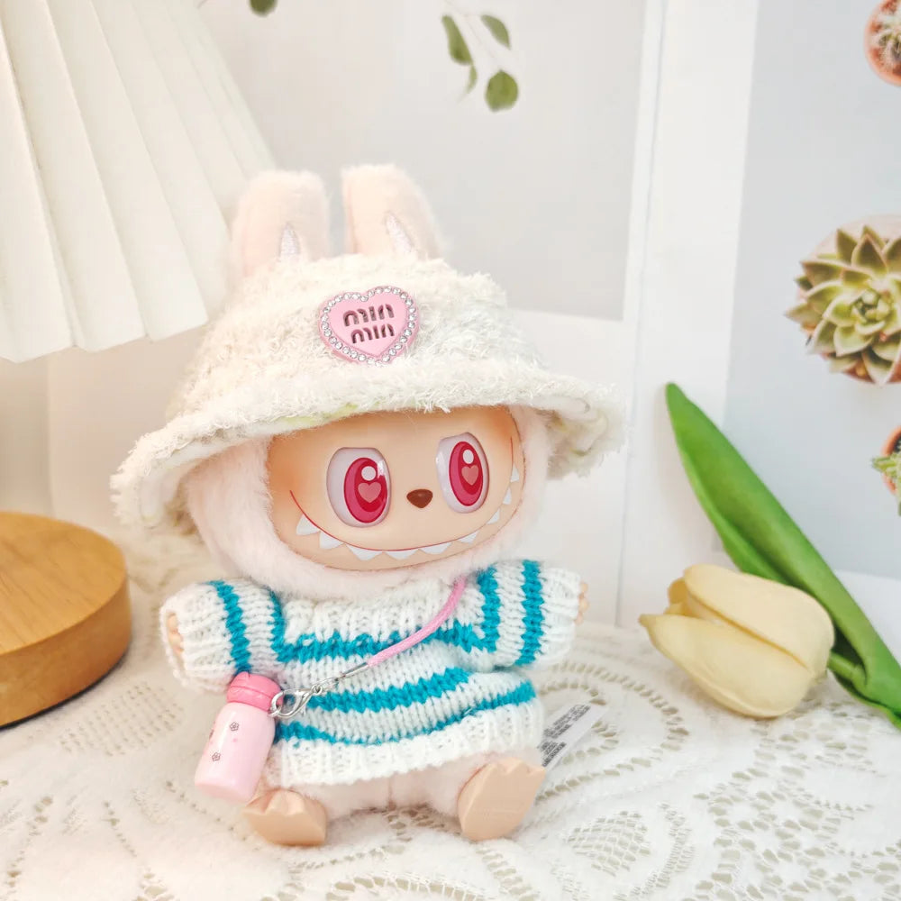 JUMEET Labubu Big Mouth Fish Outfit