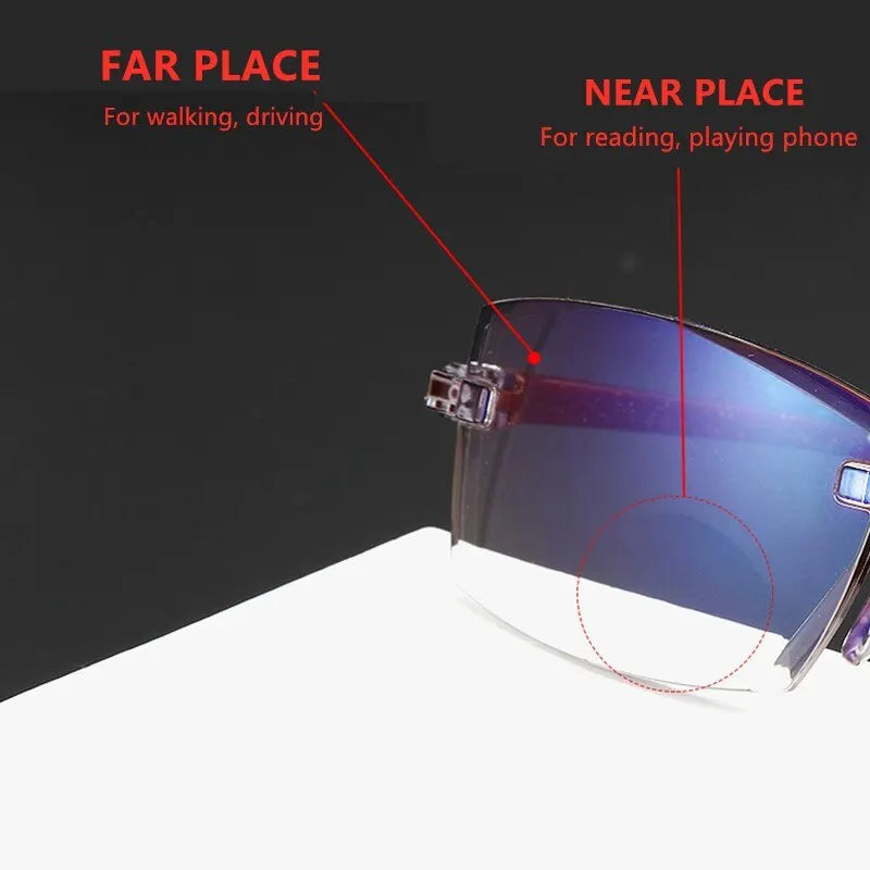 Rimless Anti Blue Light Glasses