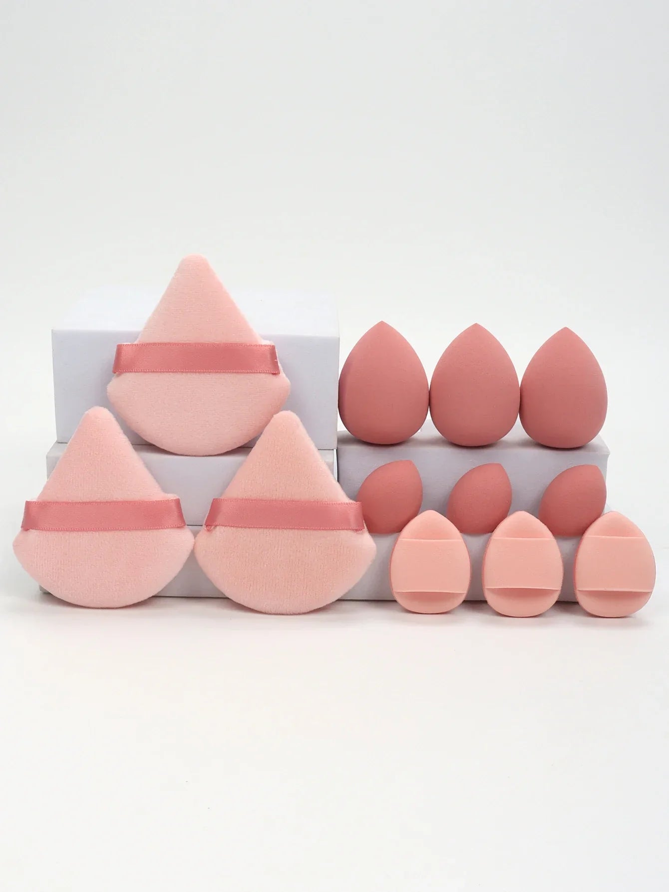 GlamEase 12-Piece Makeup Sponge Set