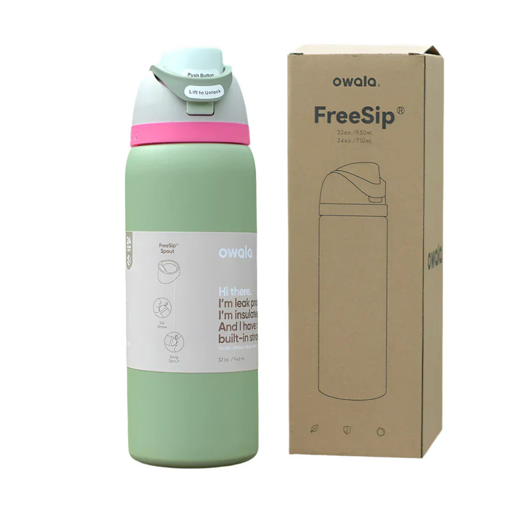 Owala FreeSip Purple Water Bottle
