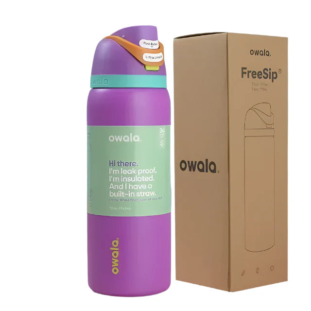 Owala Free Sip Water Bottle Sky Blue