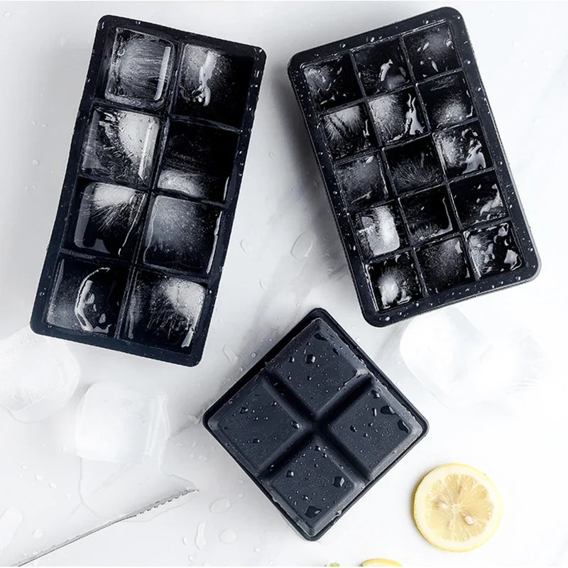 Jumbo Silicone Square Ice Tray