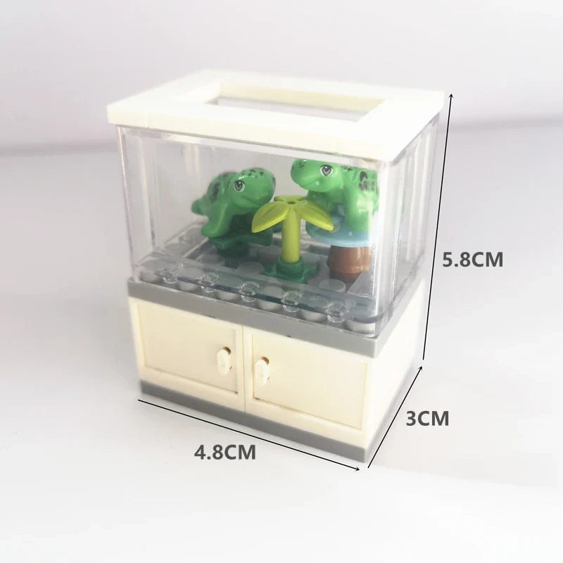 City Friends Fish Tank Blocks