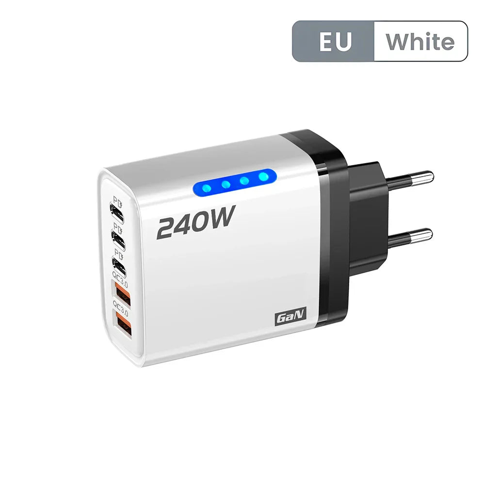 5-Port USB-C PD Charger