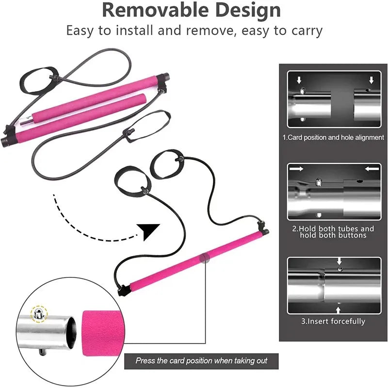 Multifunctional Pilates Fitness Bar