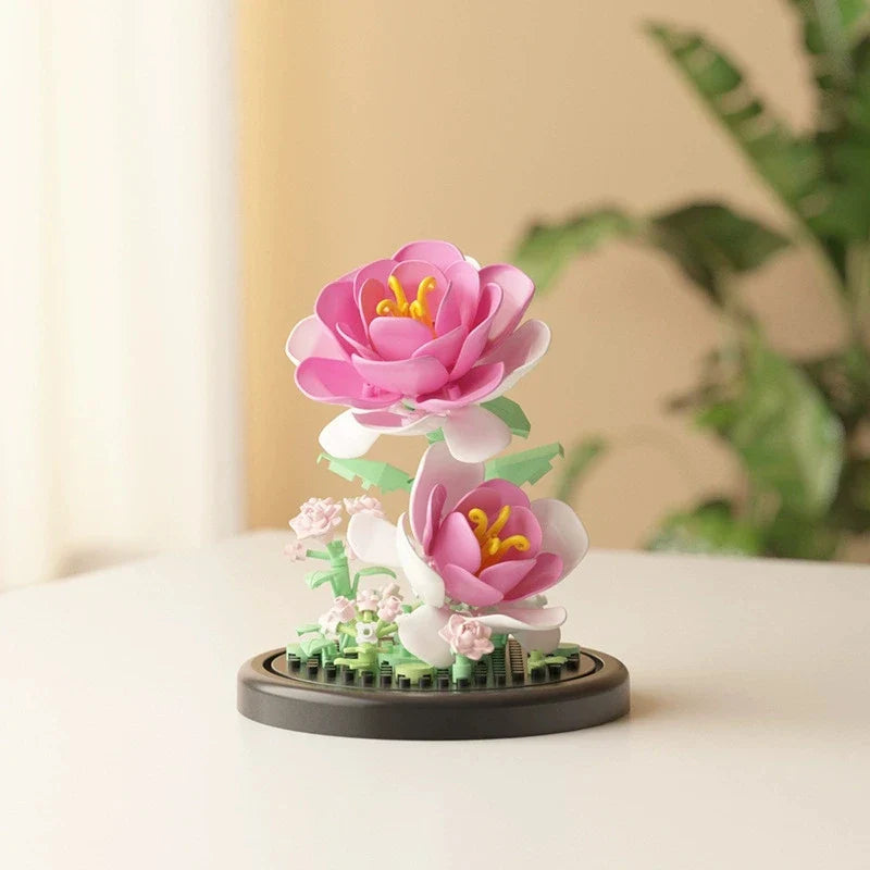 DIY Flower Building Block Kit