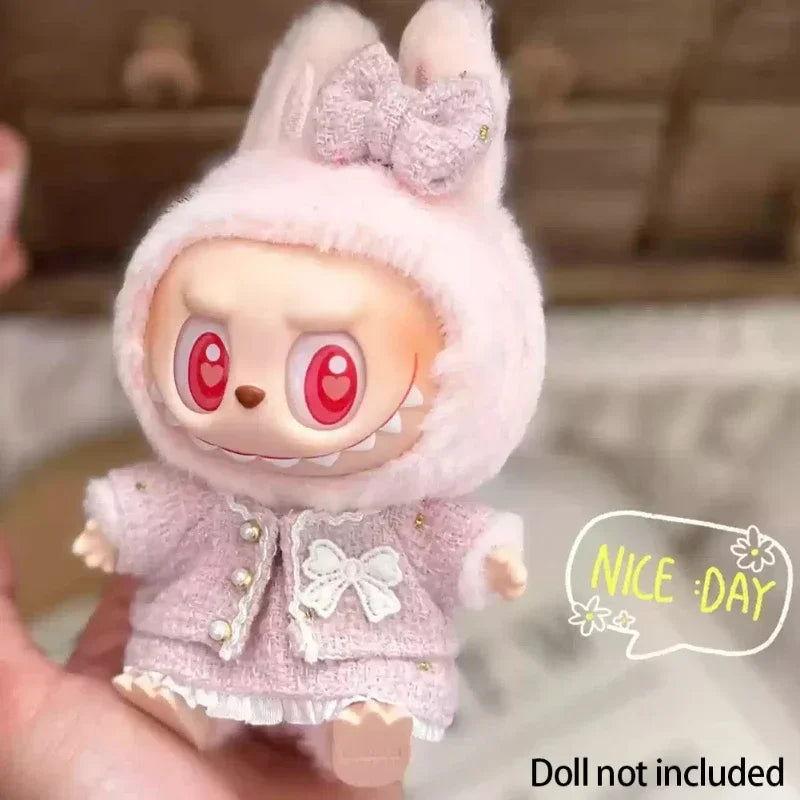 Labubu Doll Fashion Hoodie Set
