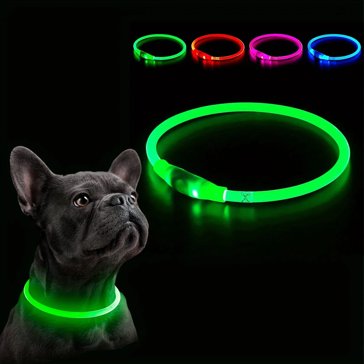LED Luminous Dog Safety Collar