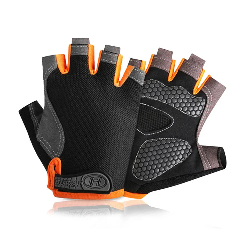 Men Women Half Finger Gloves