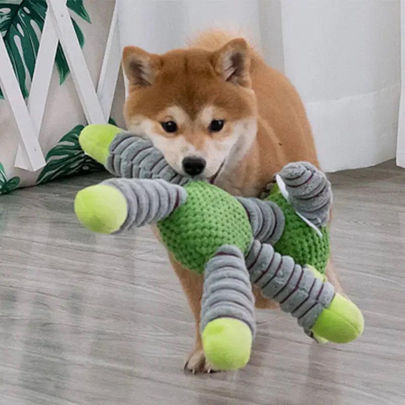 Indestructible Squeaky Dog Toy