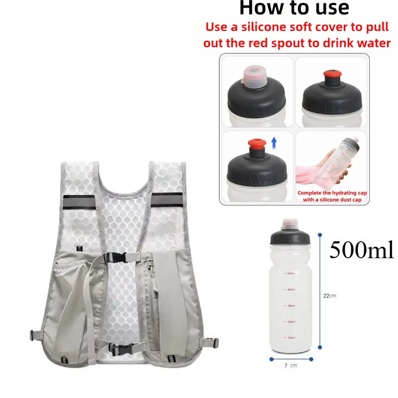 Reflective Lightweight Running Vest