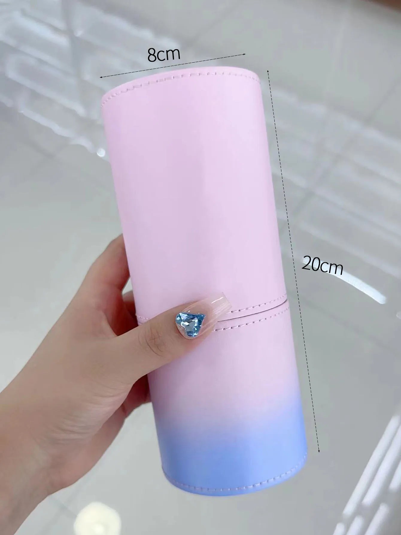 Large Capacity Makeup Brush Holder