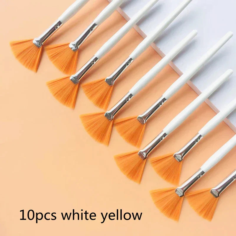 Fan Shape Foundation Makeup Brushes