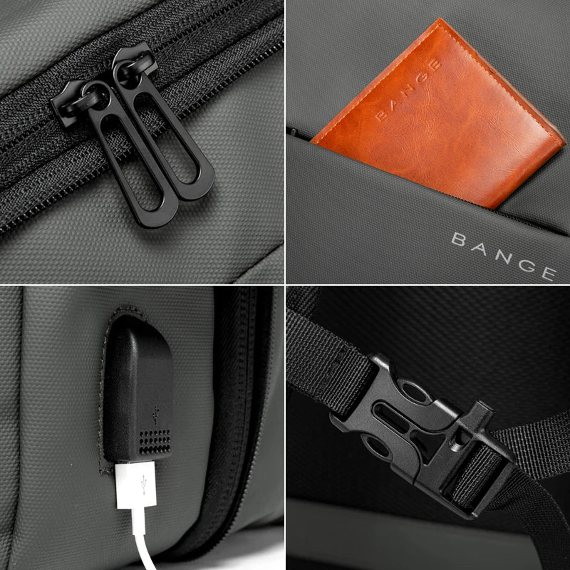 BANGE Men’s Business Laptop Backpack